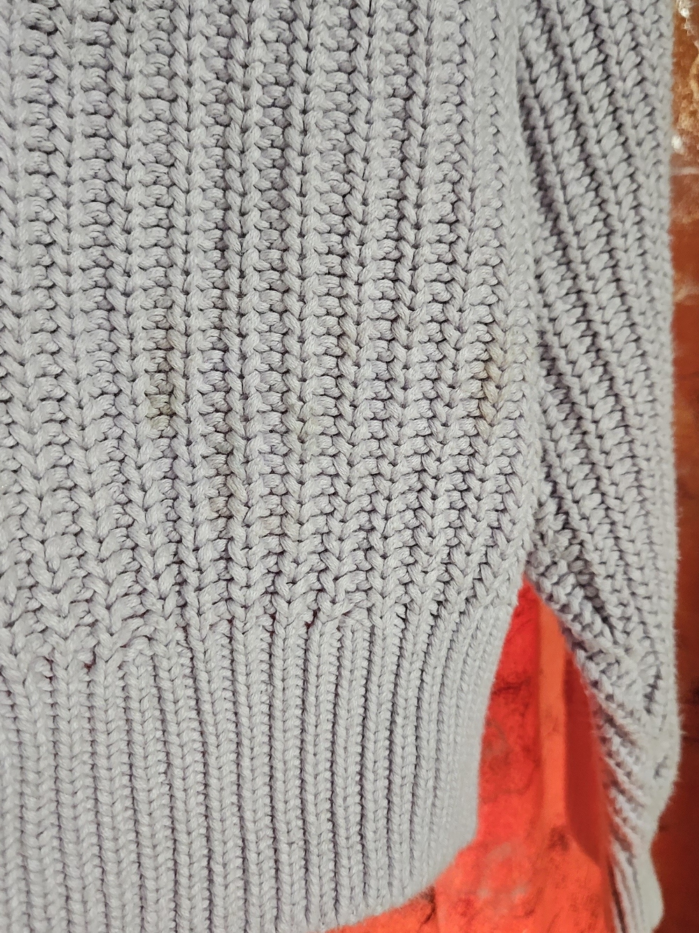 The Drop Lilac Cable-knit Sweater, XL - Picture 9 of 13